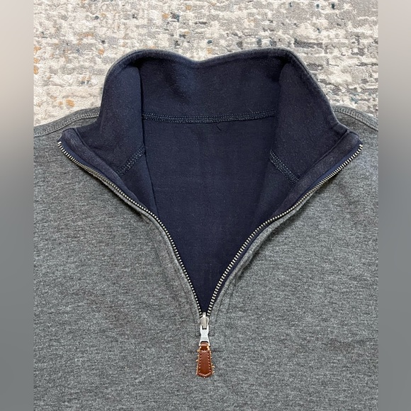 Banana Republic Quarter Zip Pullover Sweater - Men’s Medium - Picture 3 of 9